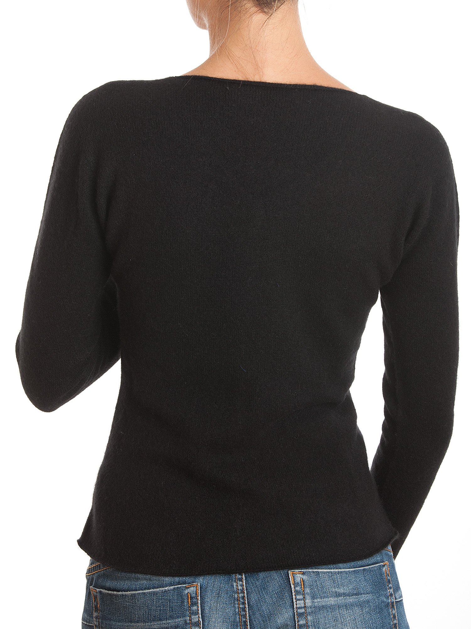 dalle-piane-cashmere-sweater-strickjacke-kaschmir-schwarz-m image 4