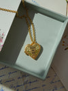 fable-england-forget-me-not-herz-medaillon-halskette-gold image 2
