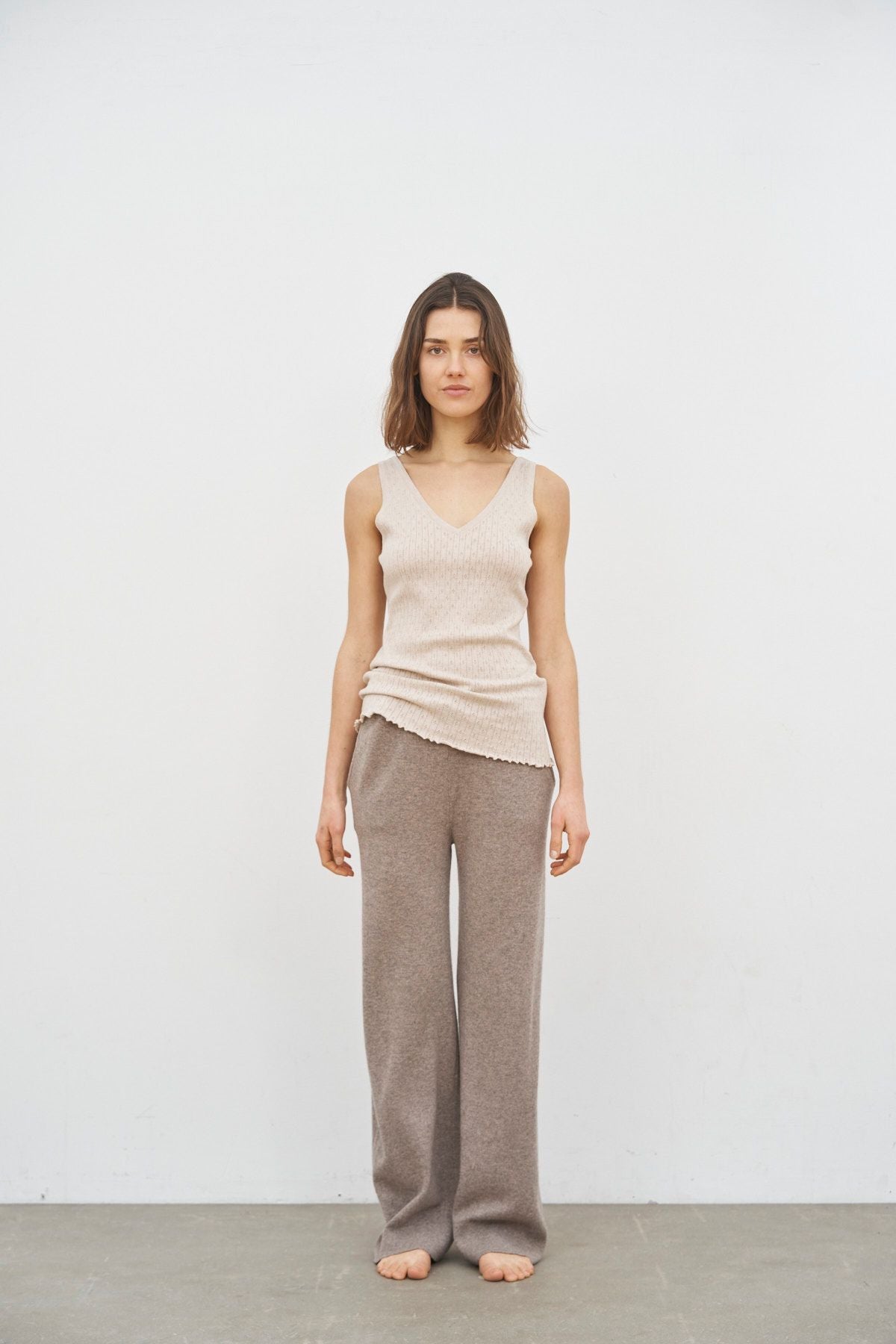 care-by-me-clara-v-top-damen-schwarz-seide image 6