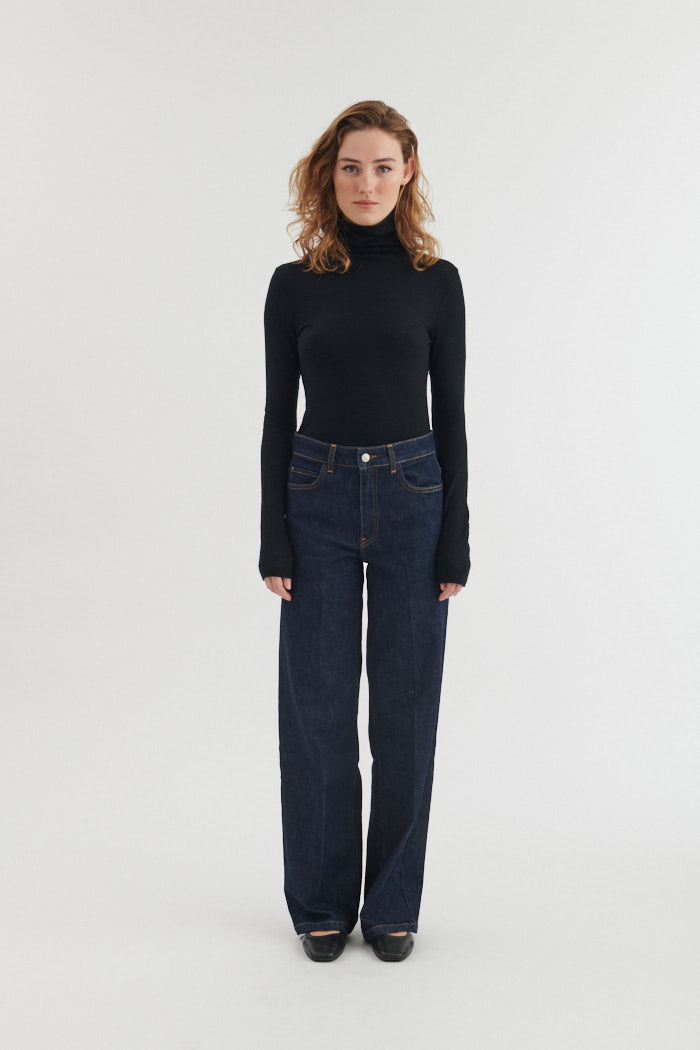 basic-apparel-rinja-t-neck-rollkragenshirt-black-wolle image 4