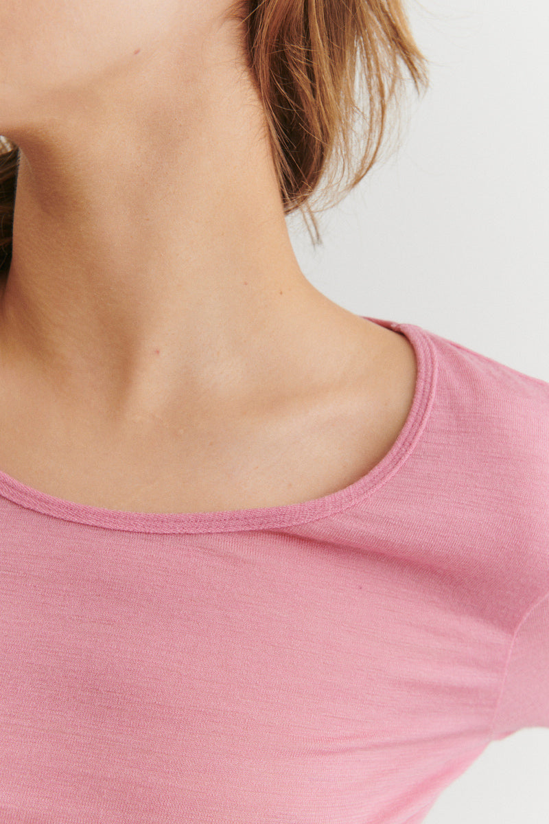 basic-apparel-rinja-ls-tee-cashmere-rose-wollshirt image 5