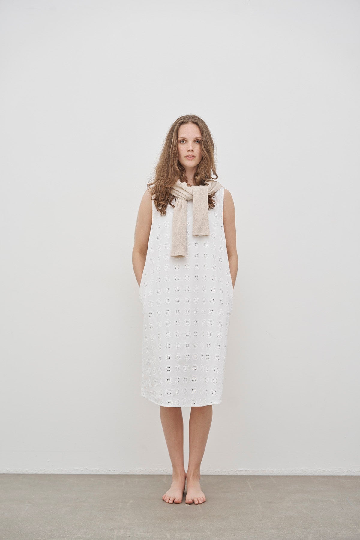 care-by-me-augusta-a-kleid-damen-wei-bio-baumwolle-spitze image 6