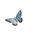 fable-england-enamel-blue-butterfly-brosche-blau-emaille image 2