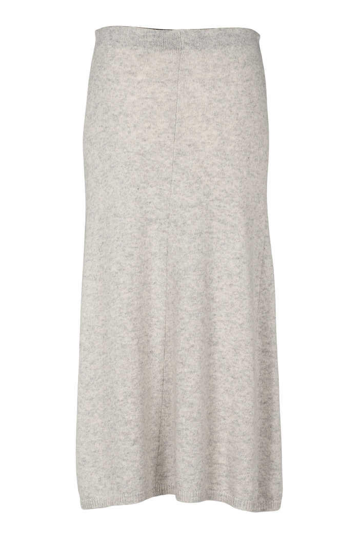 basic-apparel-lise-3-4-strickrock-light-grey-wollmix-a-linie image 5