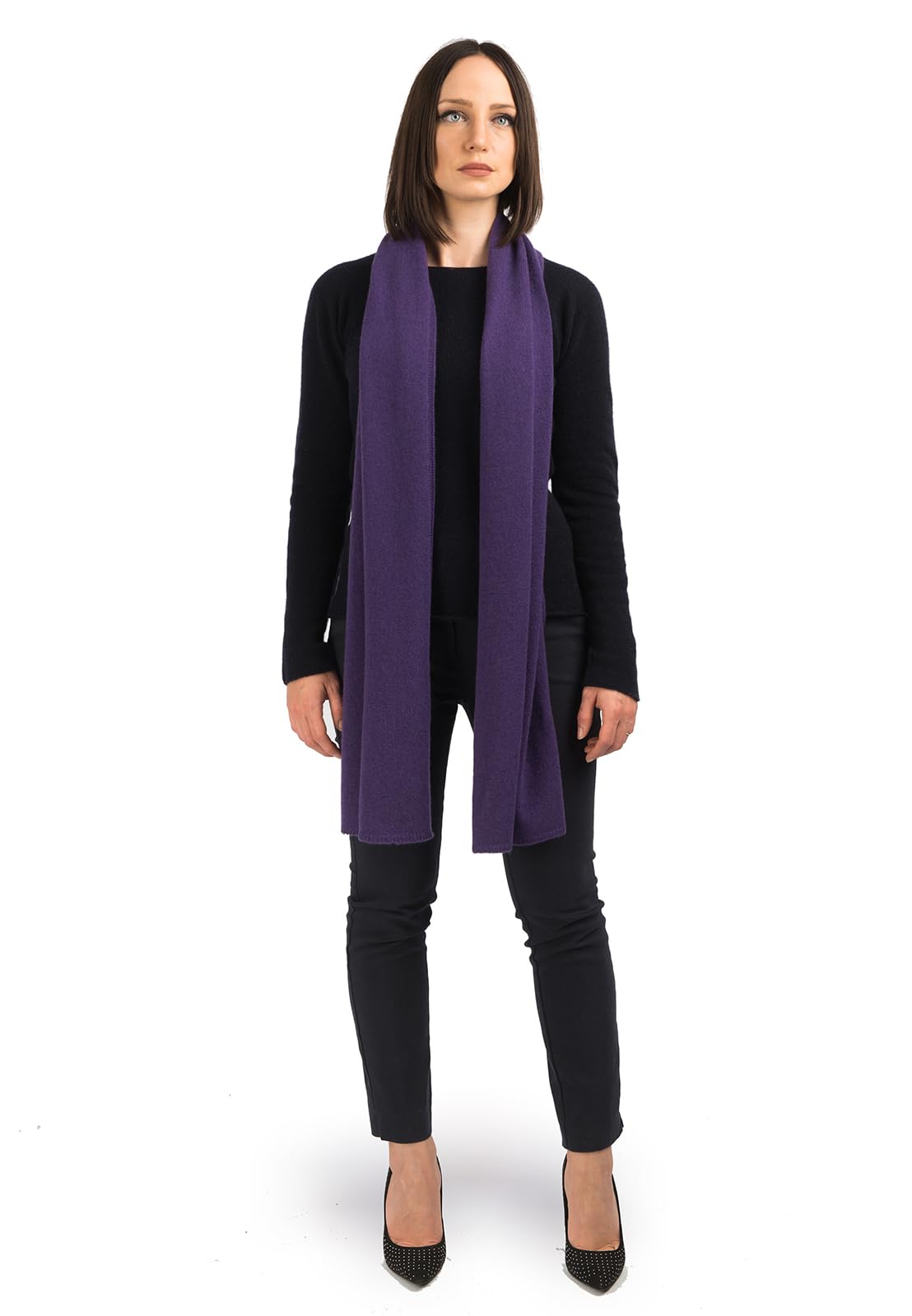 dalle-piane-cashmere-schal-breit-100-kaschmir-braun image 8