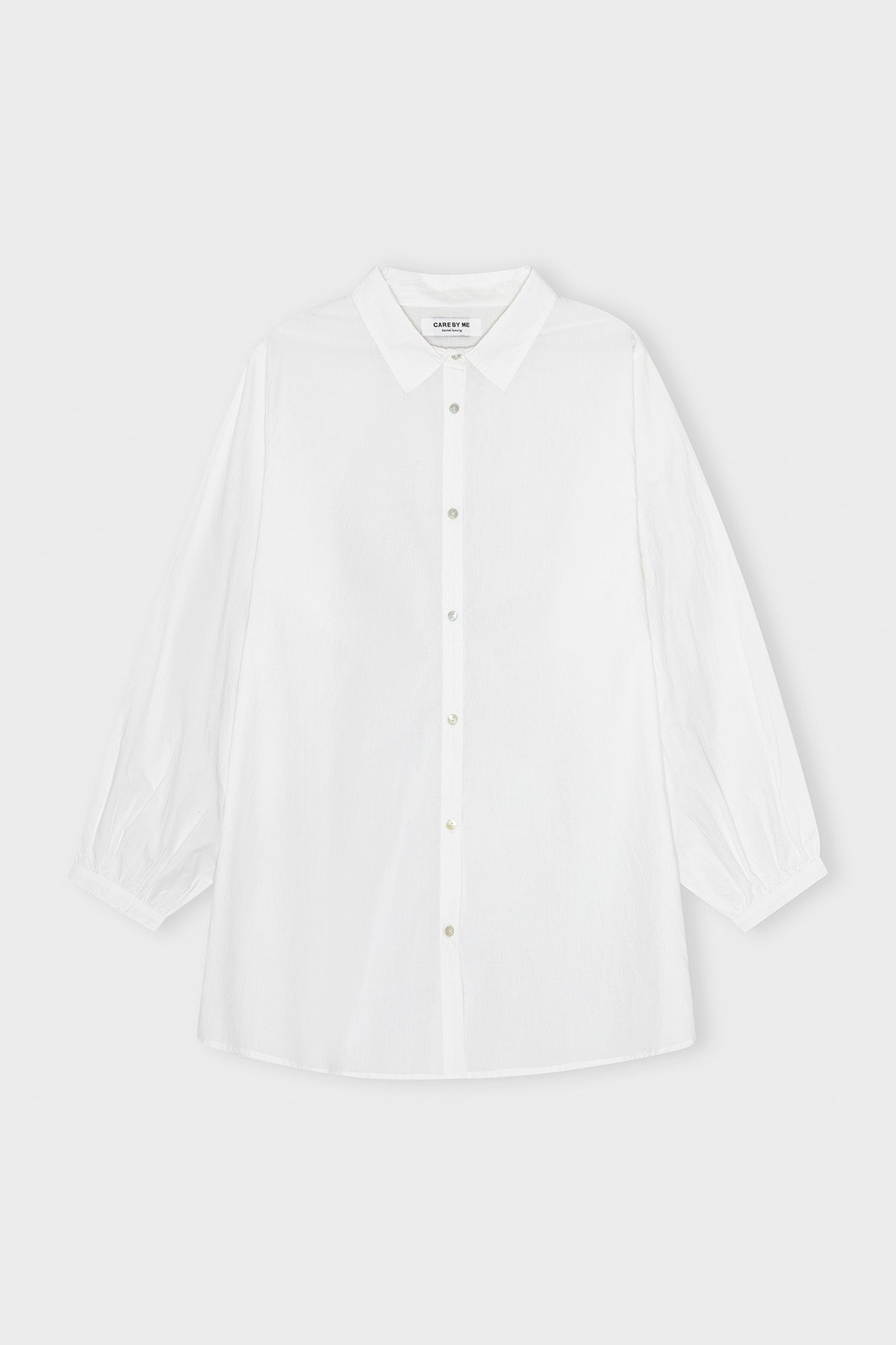 care-by-me-laura-loose-shirt-bluse-black-bio-baumwolle image 3
