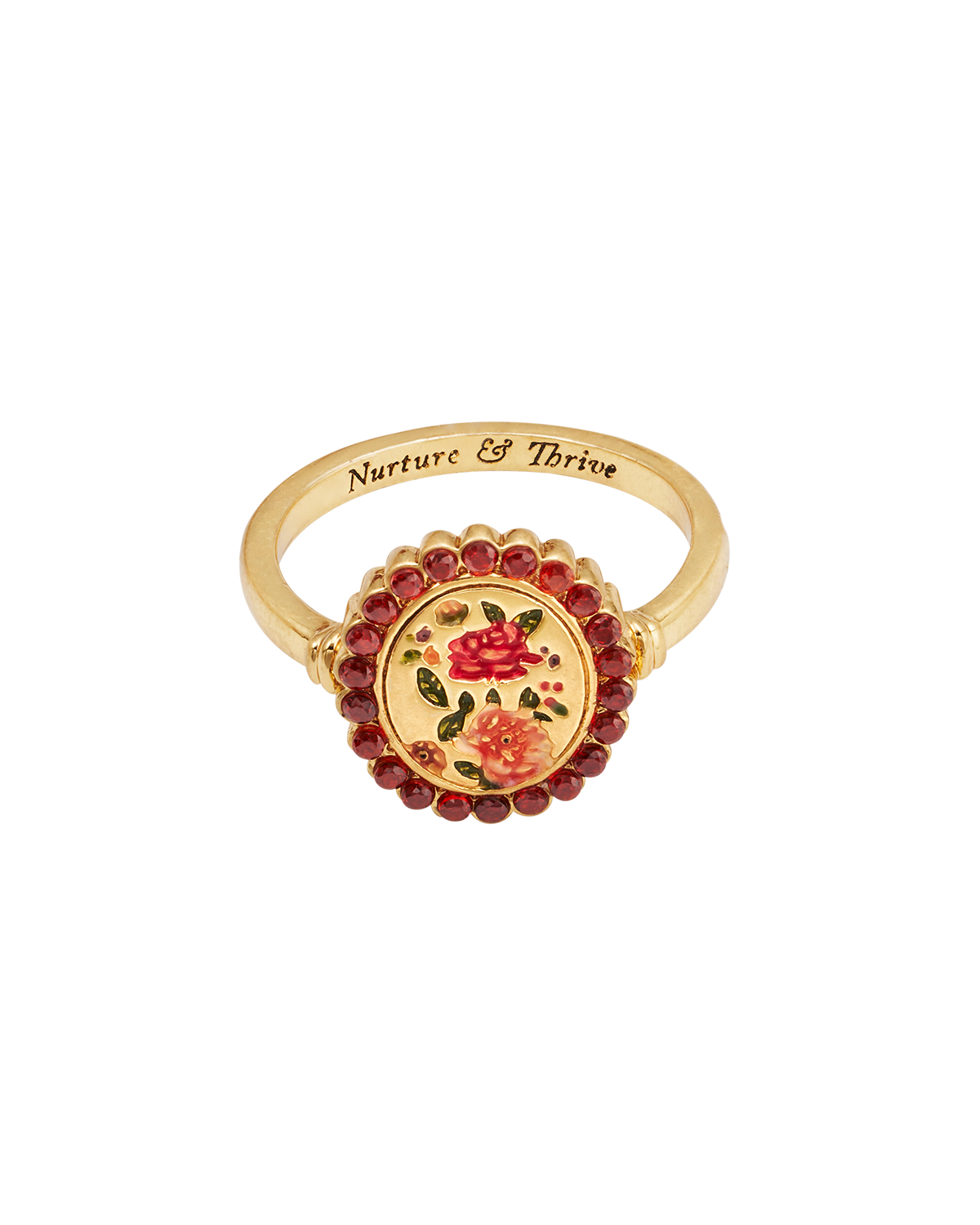 fable-england-eve-floral-ring-gold-granat-gr-e-s image 3