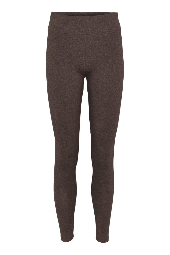 basic-apparel-anni-leggings-brown-mel-bio-baumwolle image 1