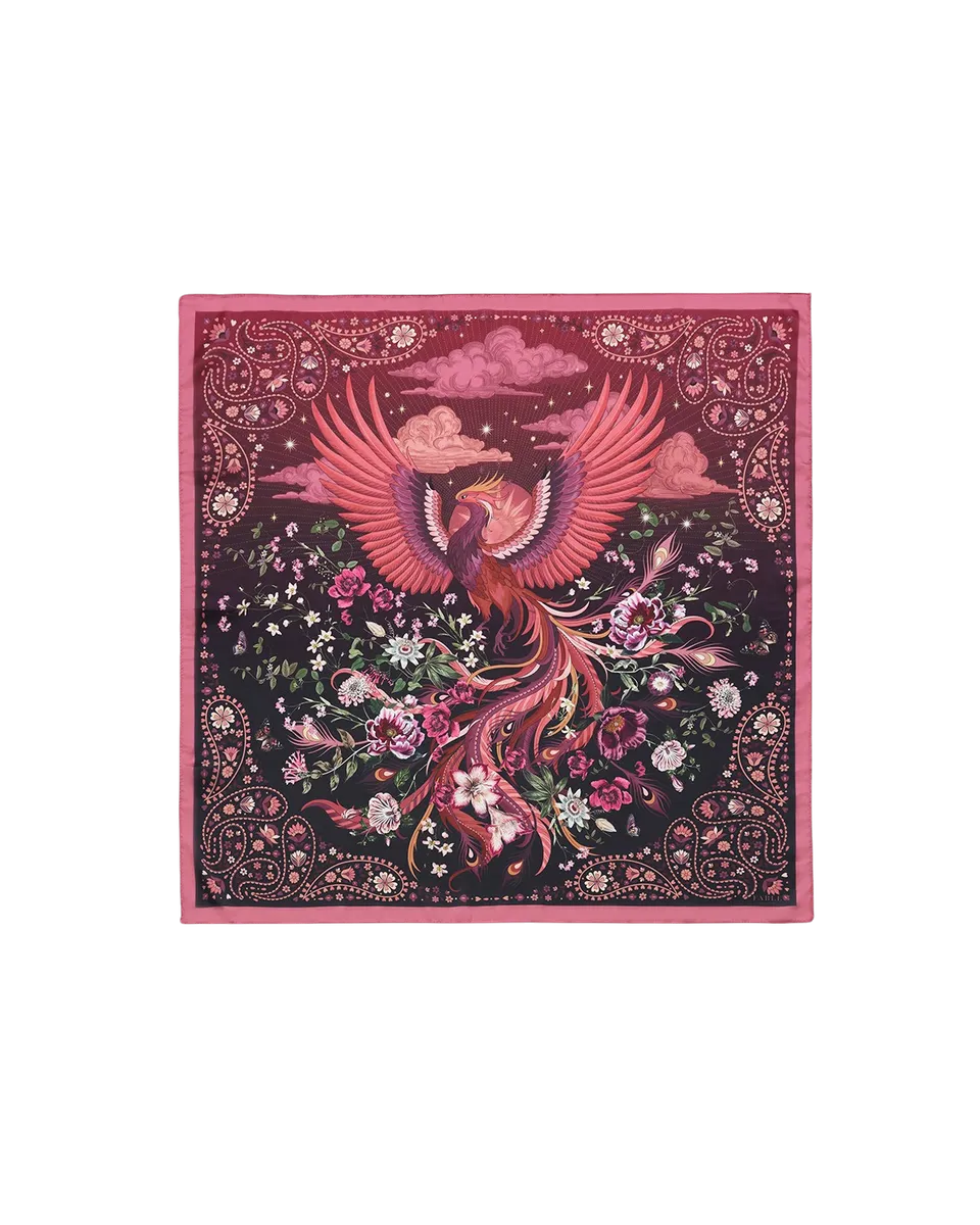 fable-england-eve-quadrat-tuch-burgundy-ph-nix-print image 1