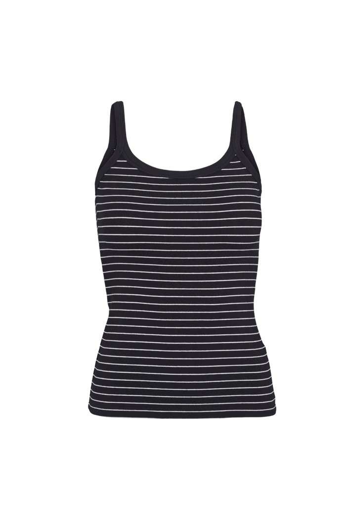 basic-apparel-ludmilla-strap-top-schwarz-bio-baumwolle image 1