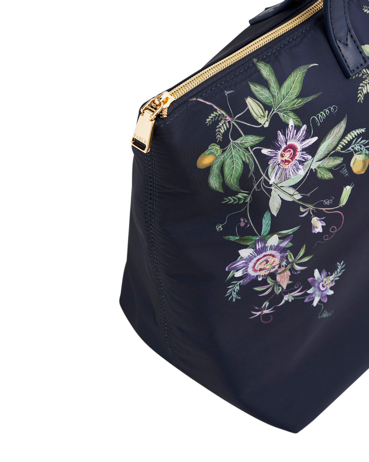 fable-england-passion-flower-tote-navy-handtasche-blumen image 8