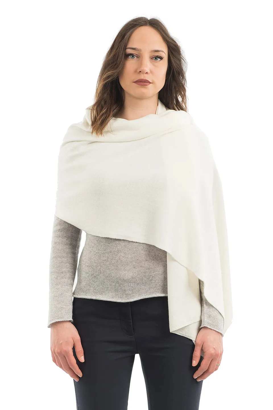 dalle-piane-cashmere-stole-stola-kaschmir-mix-wei image 1