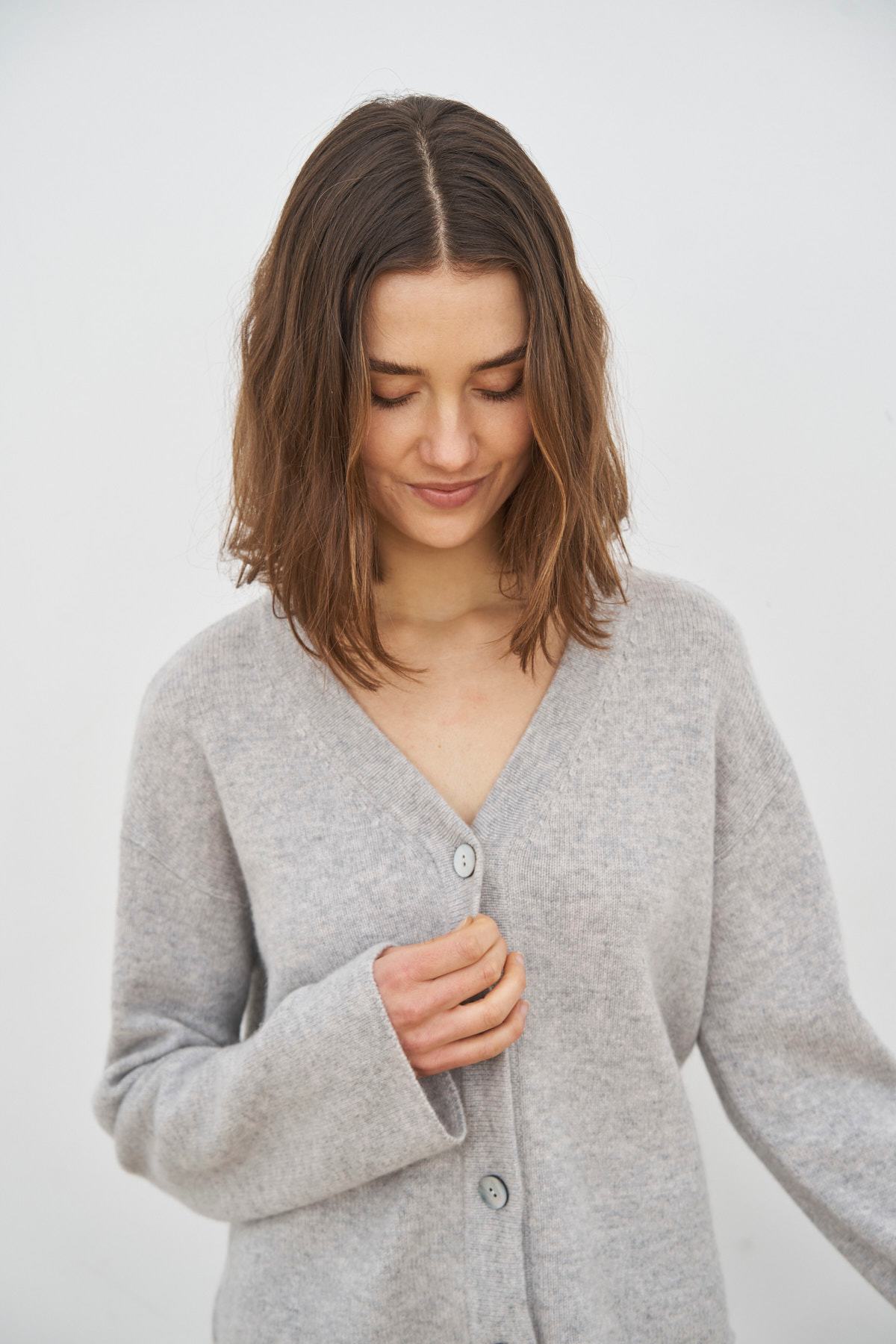 care-by-me-madeline-cardigan-kaschmir-schwarz image 7