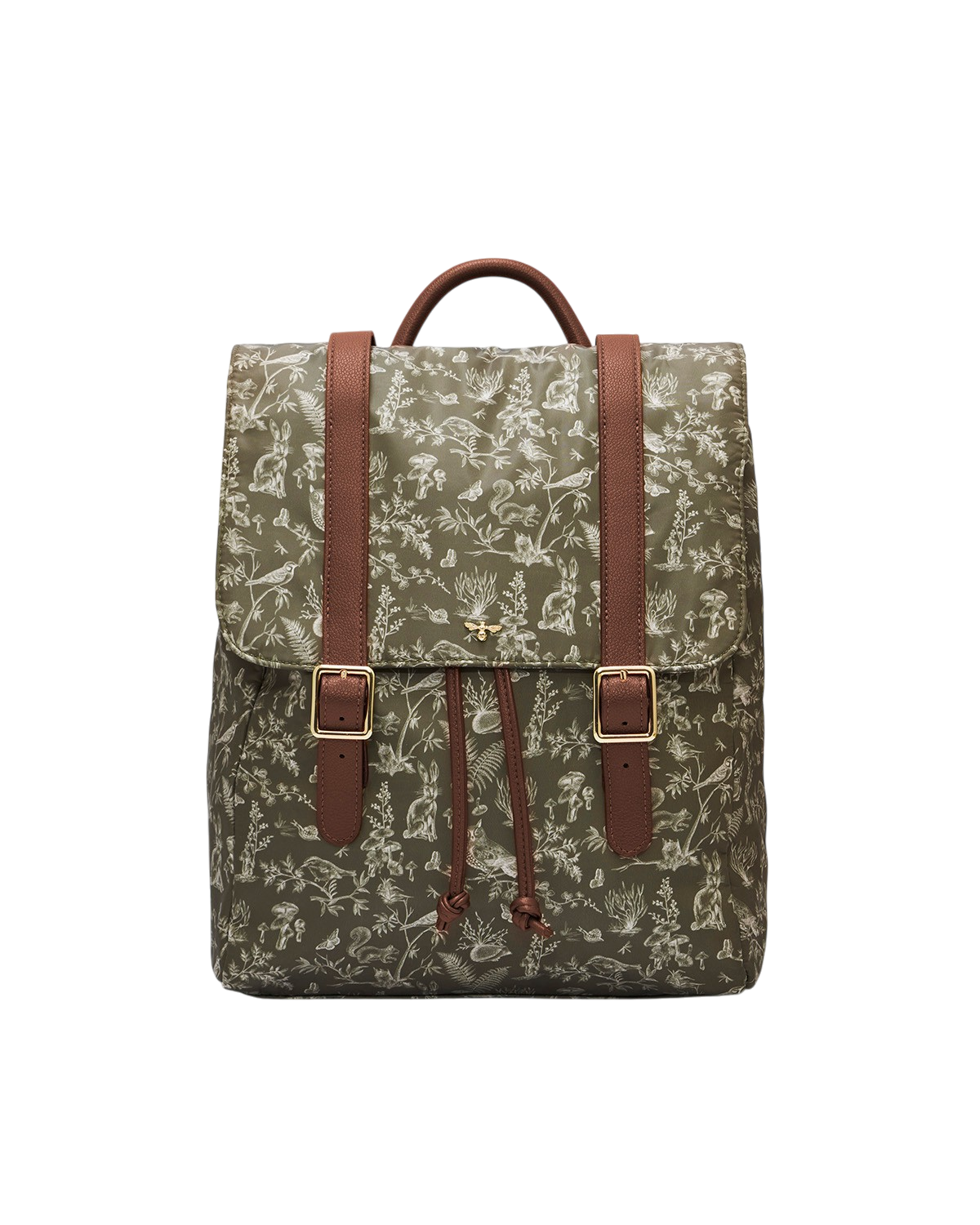 fable-england-flora-orla-rucksack-khaki-laptop image 1