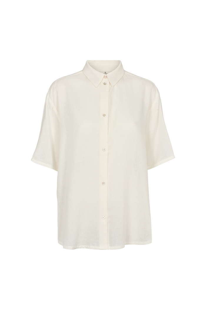 basic-apparel-carina-bluse-damen-wei-leinen-viskose image 5