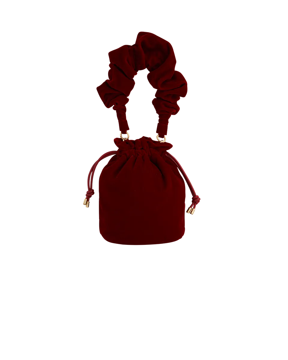 fable-england-handbags-ruby-bucket-bag-rot-samt-kordelzug image 1