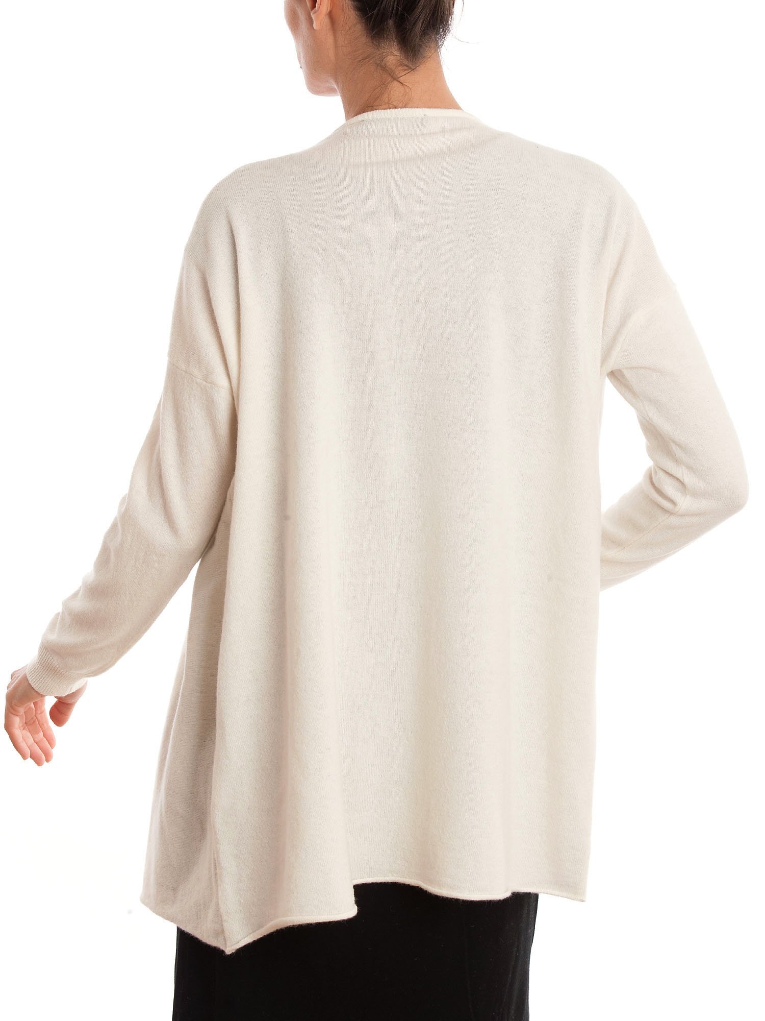 dalle-piane-cashmere-strickjacke-wei-asymmetrisch-kaschmir image 4