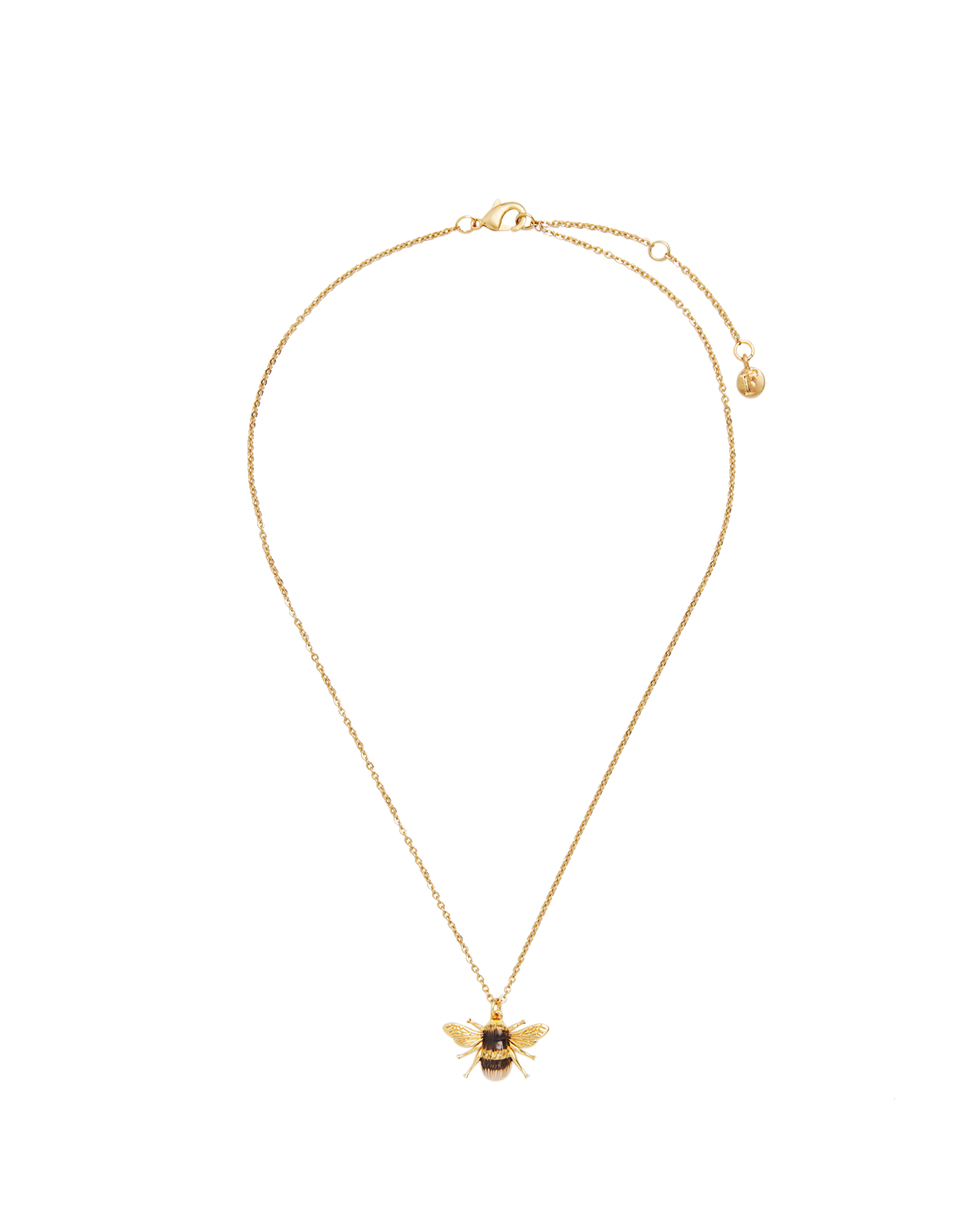 fable-england-bienen-schmuckset-gold-kette-und-brosche image 5