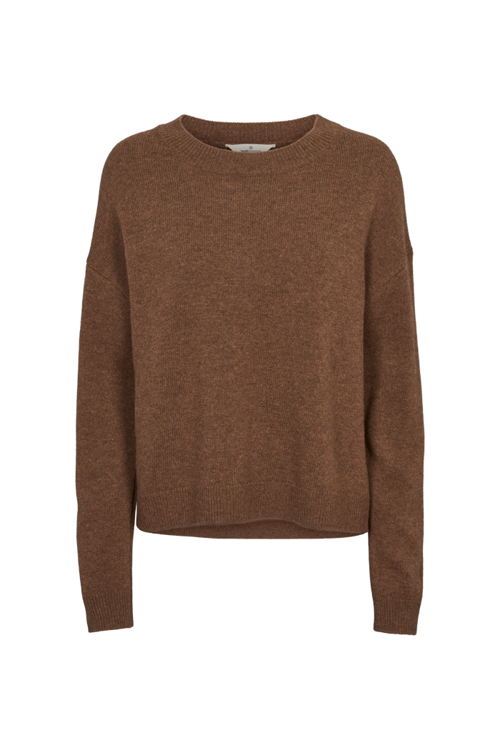 basic-apparel-liz-o-neck-pullover-fondue-fudge-merinowolle image 6