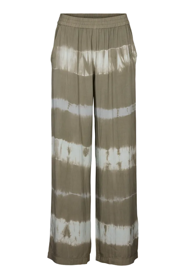 basic-apparel-orchid-pants-hose-tie-dye-vetiver-viskose image 1