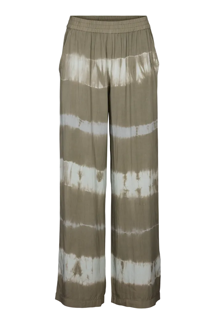basic-apparel-orchid-pants-hose-tie-dye-vetiver-viskose image 1