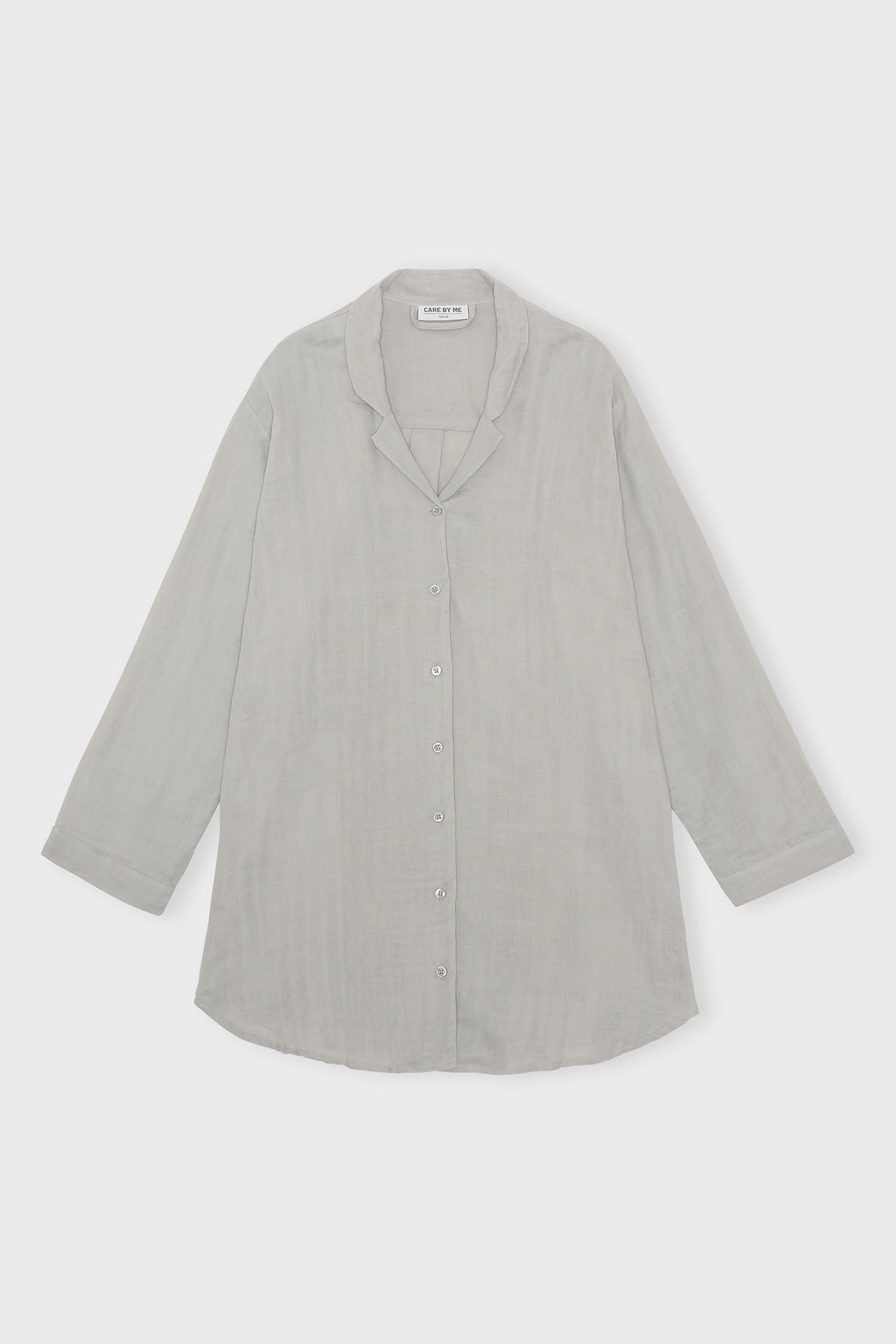 care-by-me-vivienne-long-shirt-bluse-wei-bio-baumwolle image 3