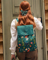 fable-england-handbags-into-the-woods-rucksack-gr-n-nylon image 2