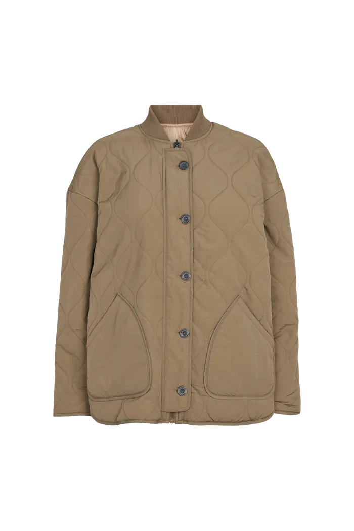 basic-apparel-ruby-loose-jacket-jacke-capers-green-recycling-nylon image 1