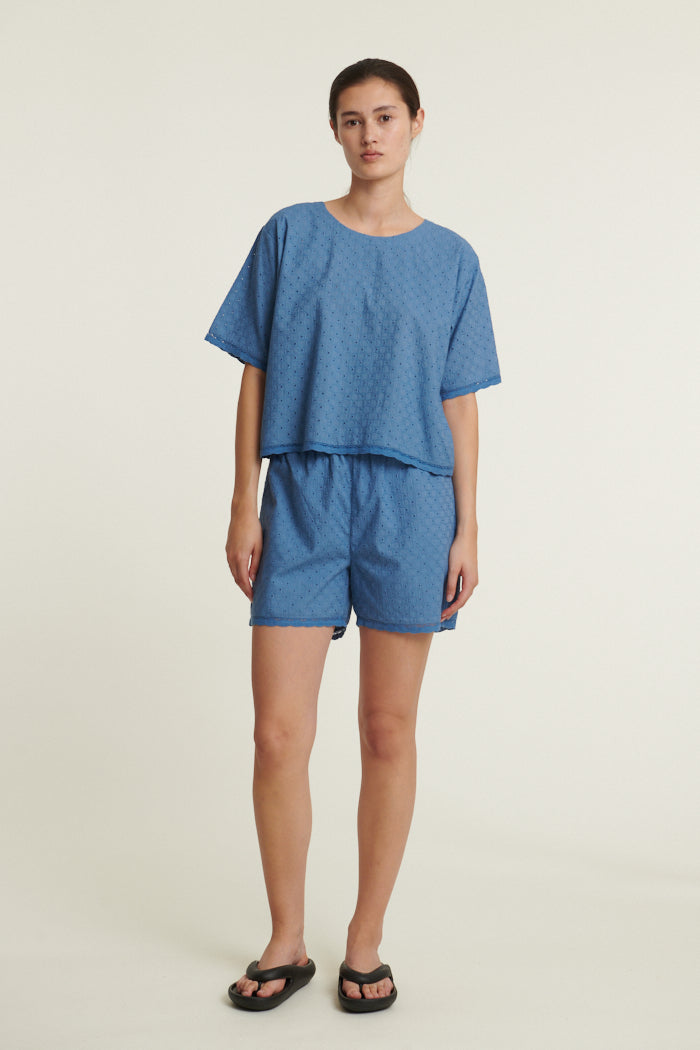 basic-apparel-adie-shorts-kurze-hose-quiet-harbor-bio image 4