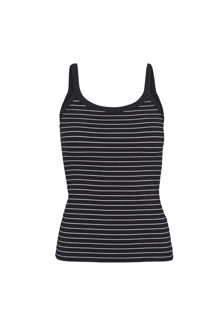basic-apparel-ludmilla-strap-top-schwarz-bio-baumwolle image 1