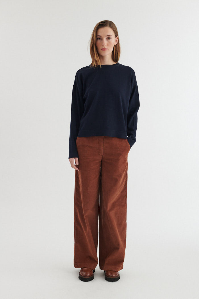 basic-apparel-kari-o-neck-pullover-sky-captain-bio image 4