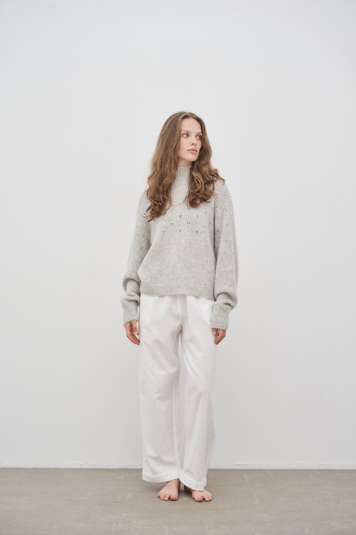 care-by-me-cecilie-hose-damen-schwarz-leinen image 2