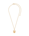 fable-england-n-initial-nasturtium-gold-spinner-halskette image 5