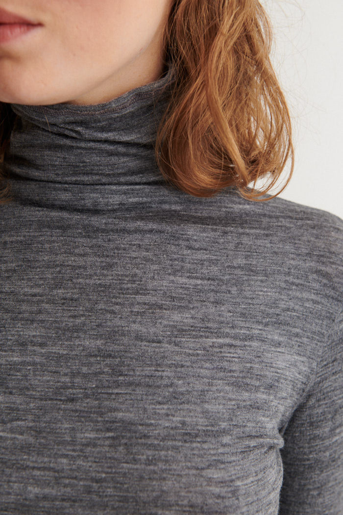 basic-apparel-rinja-t-neck-rollkragenshirt-grey-mel-wollmix image 5