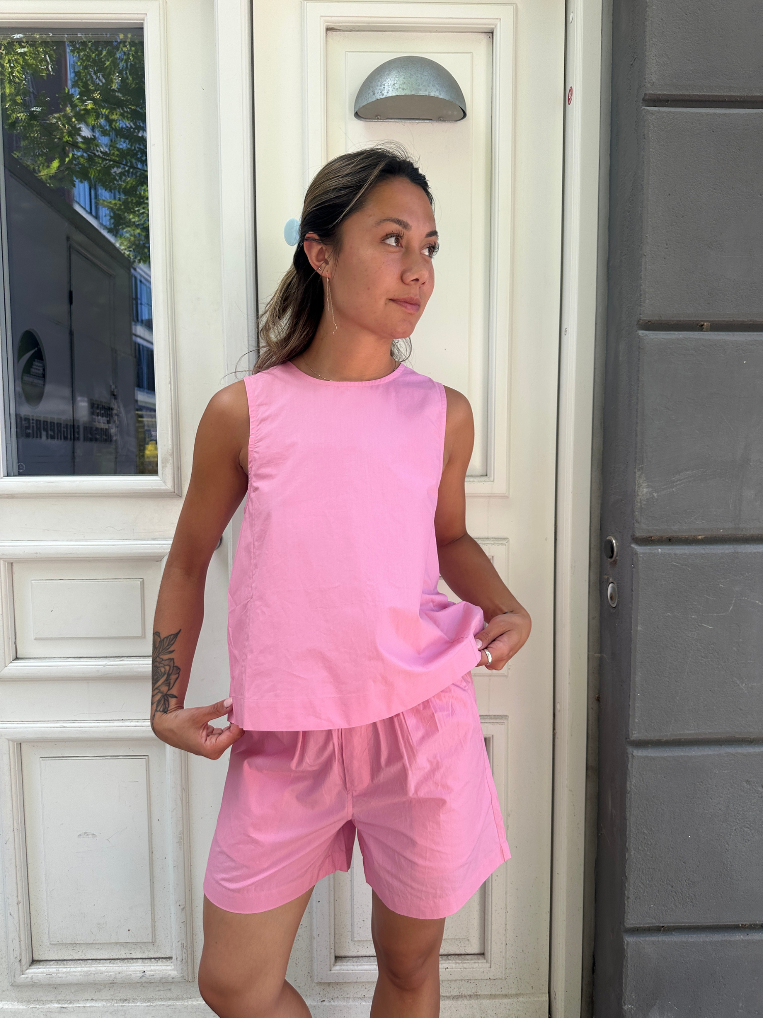 basic-apparel-silje-ba416-20-shorts-cashmere-rose-bio-baumwolle image 2