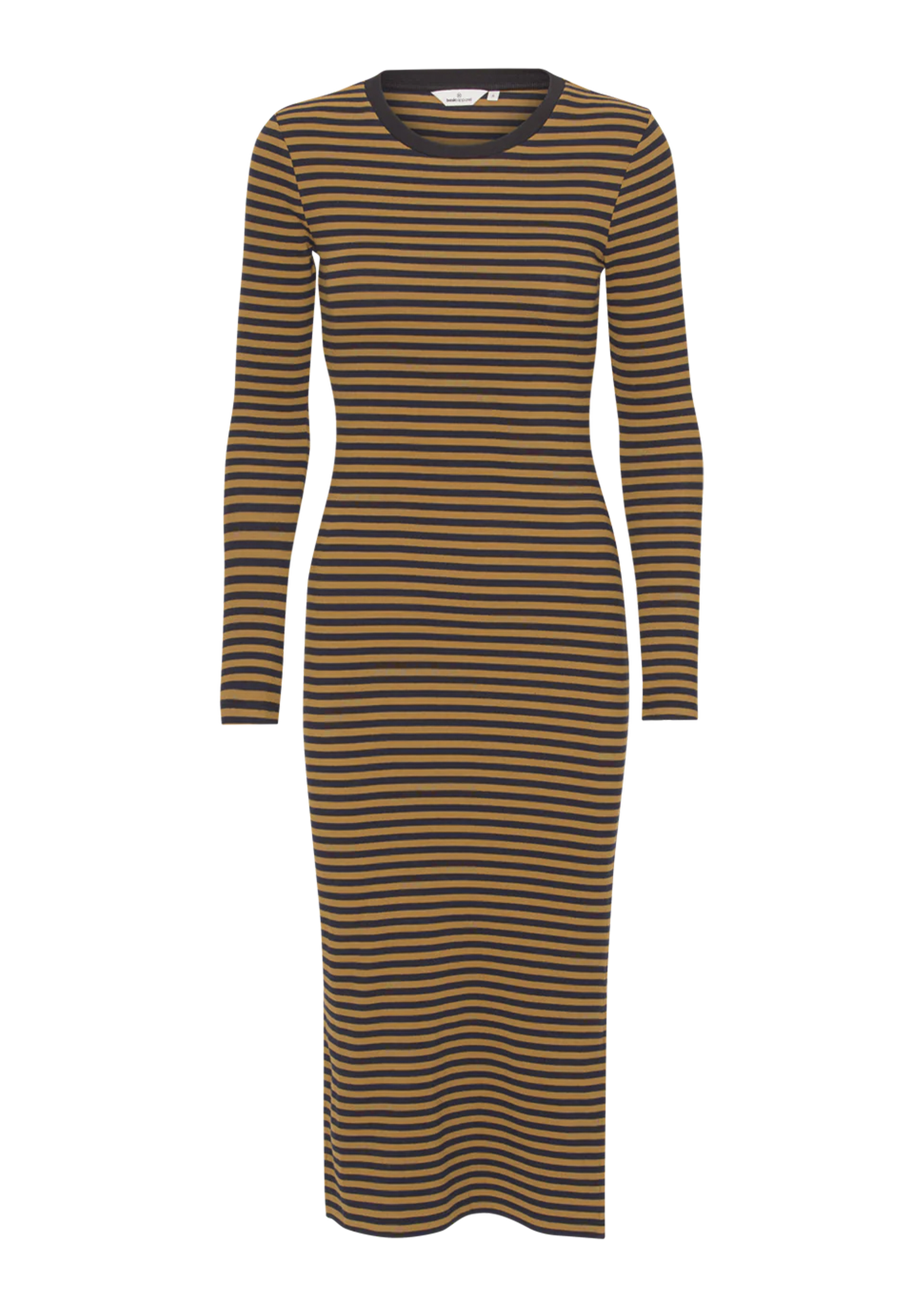 basic-apparel-ludmilla-long-dress-maxikleid-bronze-stretch image 1