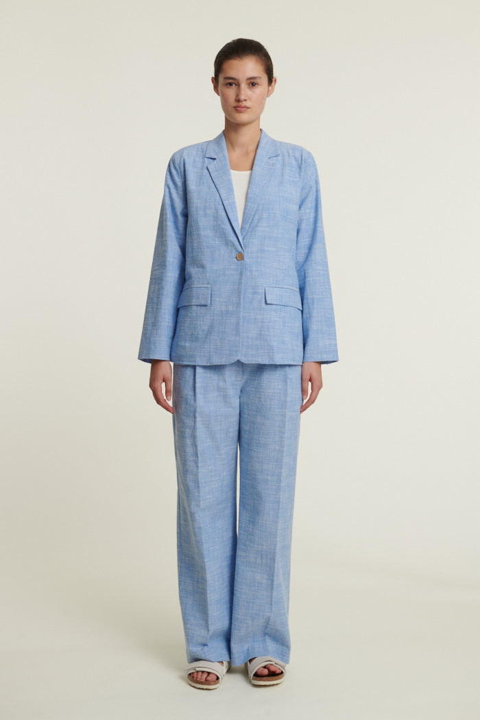 basic-apparel-zita-quiet-harbor-blazer-oversize-bio-baumwolle image 4