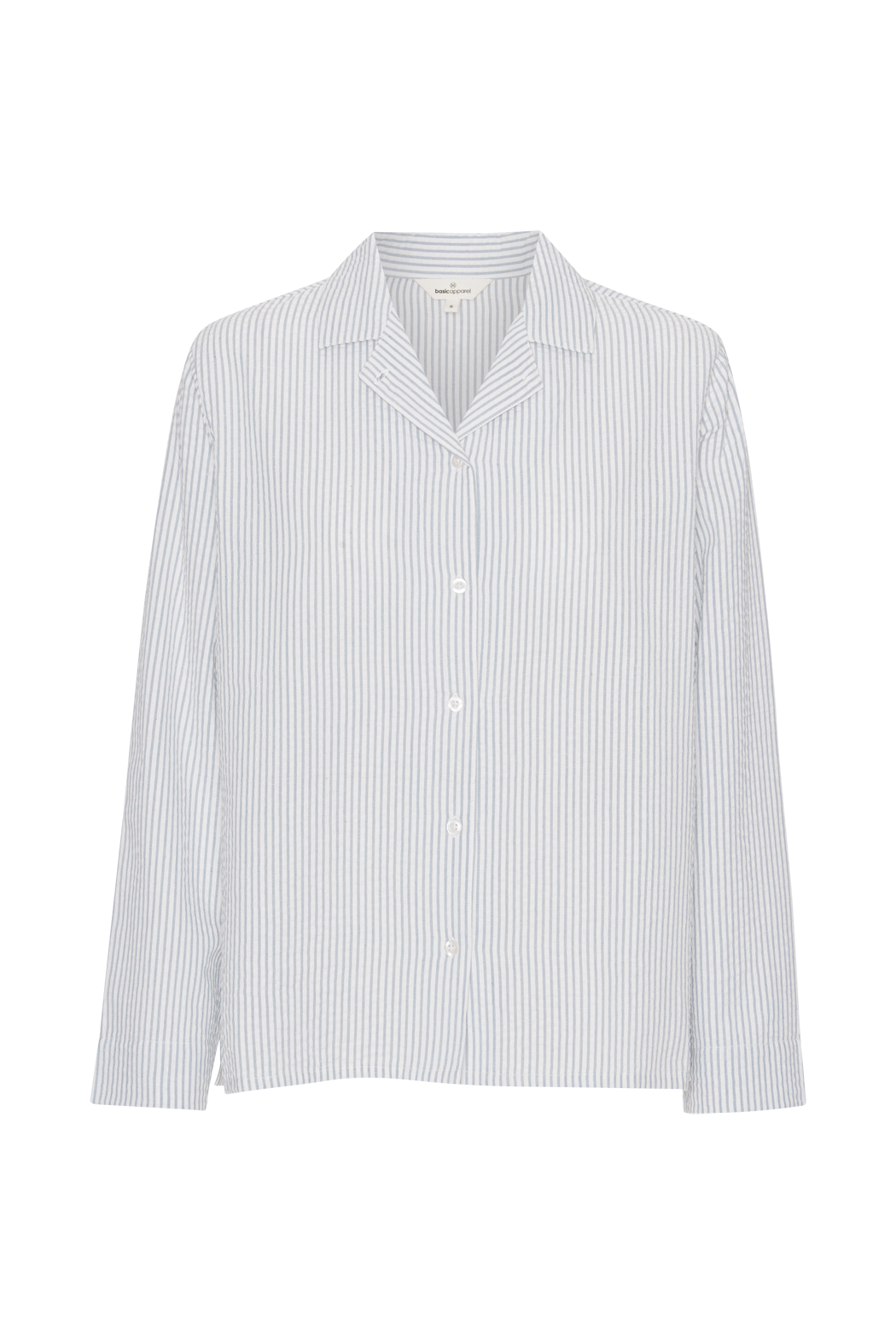 basic-apparel-juna-pj-shirt-gots-ashley-blue-bio-baumwolle image 1