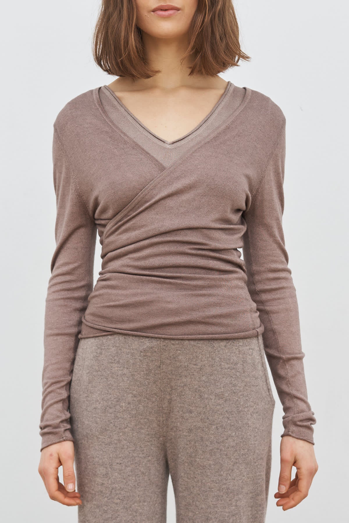 care-by-me-flow-wrap-cardigan-smoke-kaschmir-wickelcardigan image 7