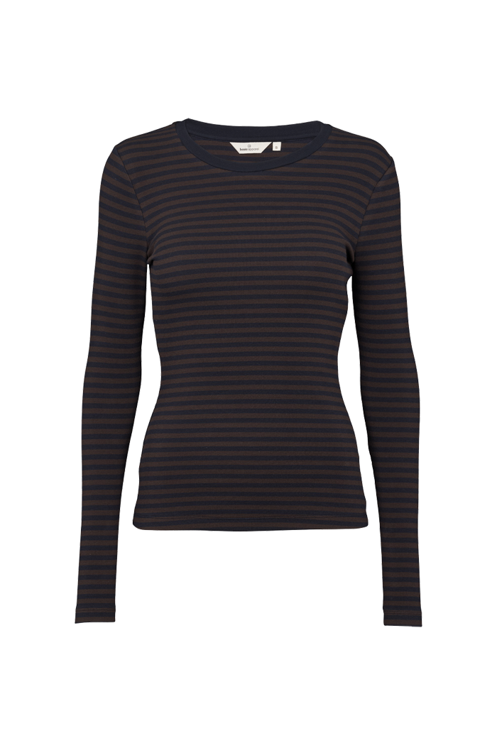 basic-apparel-ludmilla-ls-tee-shirt-chocolate-torte-bio image 5