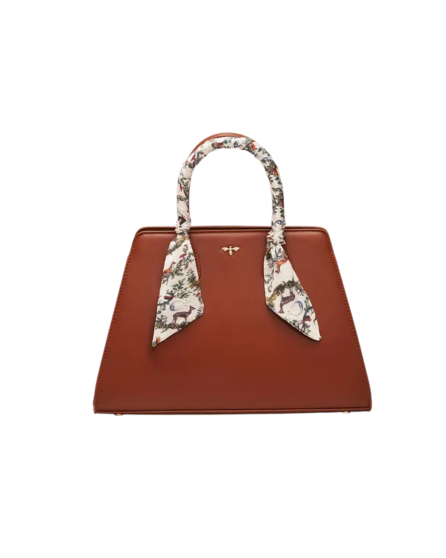 fable-england-grace-tote-handtasche-tan-kunstleder image 1