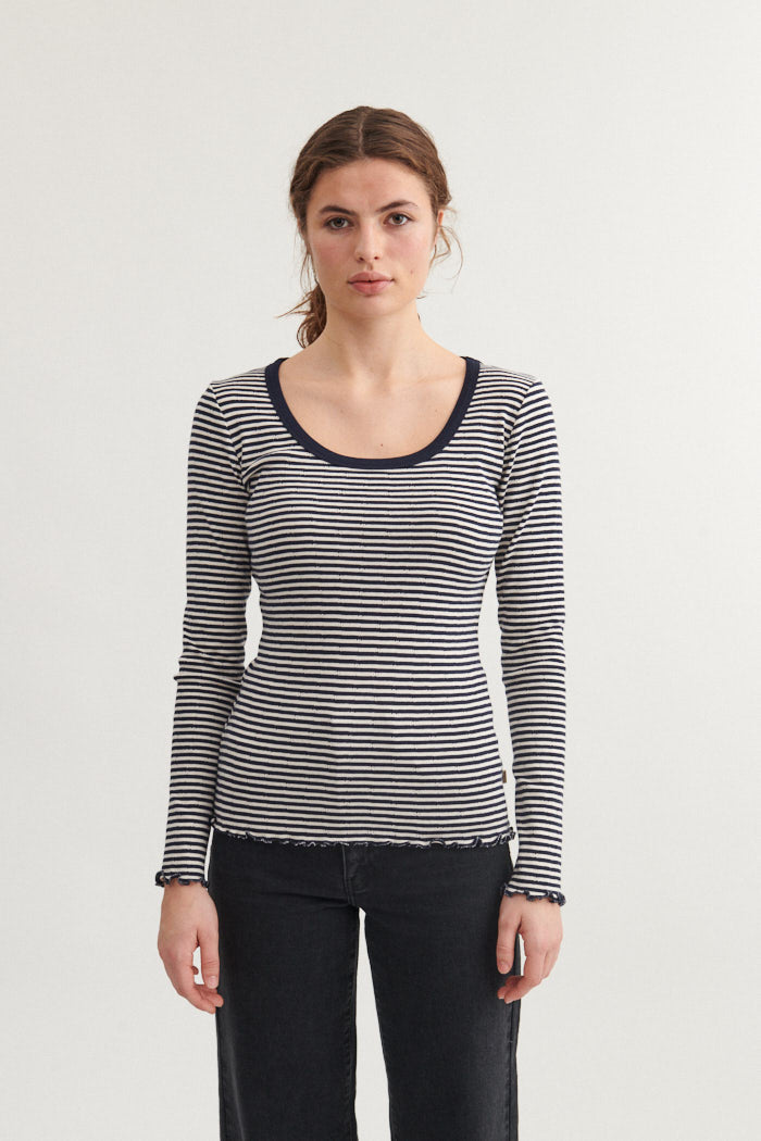 basic-apparel-silma-ls-tee-ba186-03-langarmshirt-blau-bio image 1