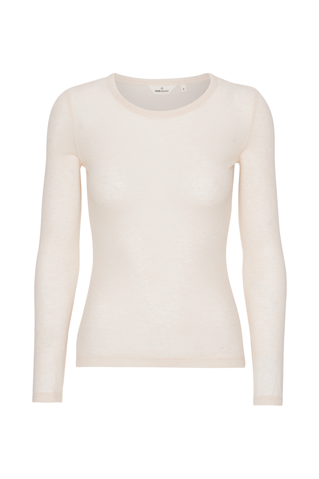 basic-apparel-lublina-ls-tee-langarmshirt-natural-melange image 1