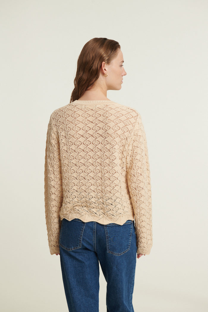 basic-apparel-dania-ls-sweater-pullover-birch-bio-baumwolle image 3