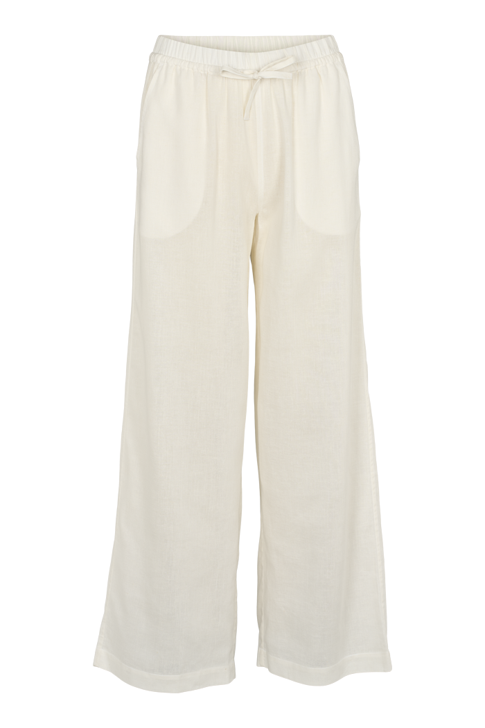 basic-apparel-carina-pants-leinenhose-bright-white-weit image 6