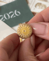 fable-england-jewellery-gold-sun-locket-halskette-gold-medaillon image 4