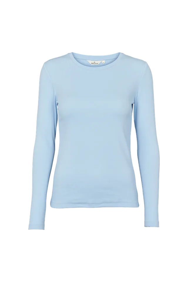 basic-apparel-ludmilla-ls-tee-langarmshirt-dutch-canal-bio image 1