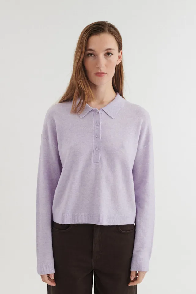 basic-apparel-selem-ba203-04-polo-pullover-violet-tulip-merinowolle image 1