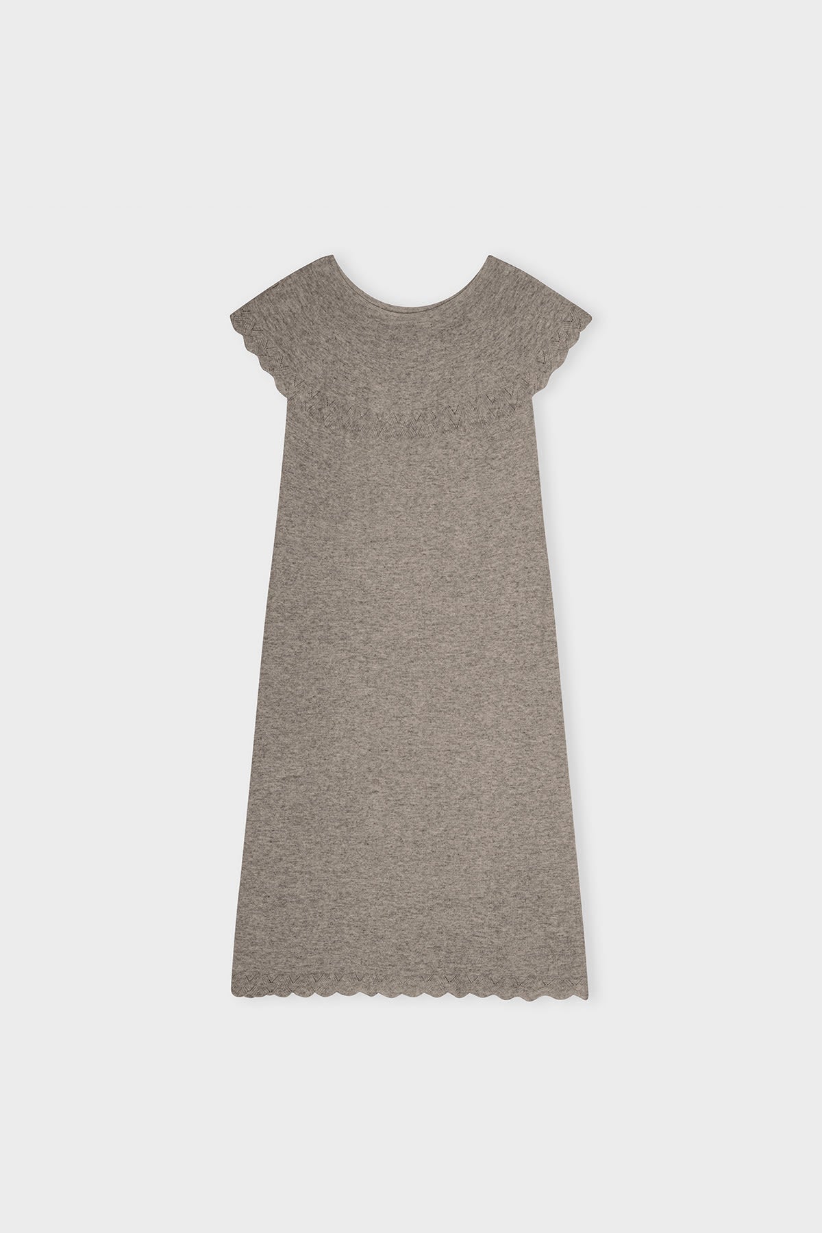 care-by-me-beatrice-dress-strickkleid-hellgrau-kaschmir image 3