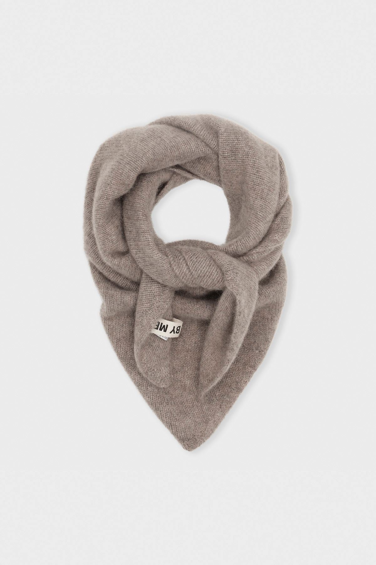 care-by-me-elena-scarf-dreieckstuch-dark-brown-kaschmir image 5